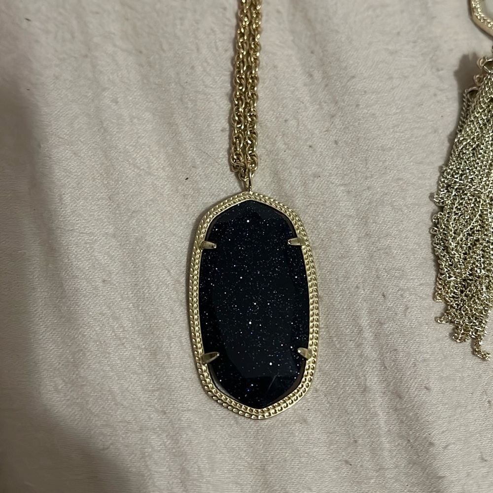 Kendra Scott blue goldstone Rae